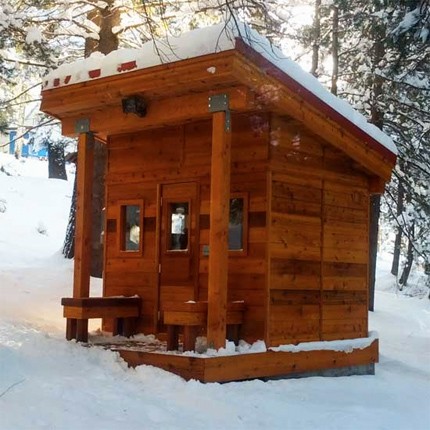 Traditional Finnish Sauna